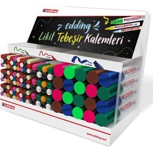 Edding Tebeşir Kalemi Likit Karışık Display Set Masa Üstü
