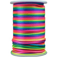 Pazarcan Sıçan Kuyruğu Ip 2 mm 90 mt Karışık Renkli Paket