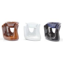 Derin Stok El Tasarımı Seramik Buhurdanlık ALK1136