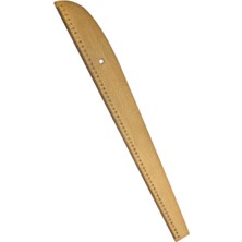 Pazarcan 60 cm Düz Riga Cetvel - Ahşap Çizim Aracı