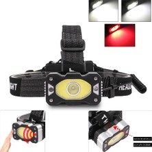 Pazarcan Sensörlü 4 Modlu Şarjlı Kafa Lambası - WT-248 Xpg + Cob LED