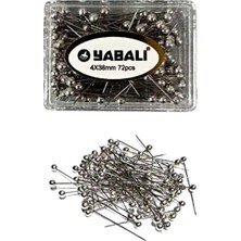 Pazarcan 72'li Gümüş Iğne Seti (4X38 Mm)