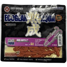 Ecogear Jukusei Aqua Bug Ants 2’’ 56MM J02 Red Isome