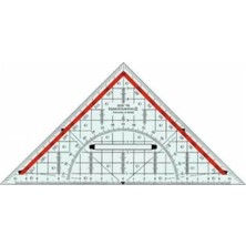 Pazarcan Dayanıklı Geoderik Cetvel 32 cm - Tekstil Modelleme Için Ideal