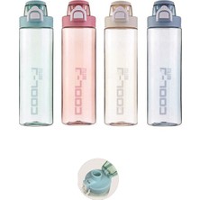  gıpta matara (suluk) kilitli 700 ml tritan 4 renk mıx k757100 (karışık renk 1 adet)