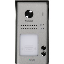 Pratik Kart Pratik 2K-92B Renkli Villa Zil Paneli (Kart Okuyuculu ve Yağmurluklu)