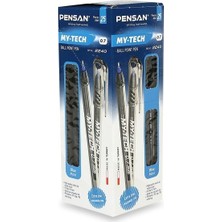 Pensan 2210 Tükenmez Kalem Seti 25'li Mavi 1.0 mm Ölçülerle Keskin Yazım Deneyimi