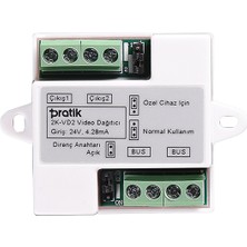 Pratik Kart Pratik 2k-Vd2 Video Dağıtıcı