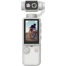 Magicool Q8 4K Ultra Hd Taşınabilir Vlog Spor ve Aksiyon Kamerası 2.0   Döndürülebilir IPS Ekran Beyaz