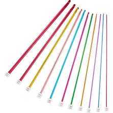 Pazarcan Ergonomik Metalize Örgü Tığ 35 cm - 3.5 Numara