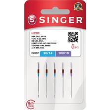 Pazarcan Deri Iğnesi Seti (5'li Blister, 3X14 & 2X16 No.)