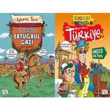 Eğlenceli Bilgi Yayınları Gizli Kurucu Ertuğrul Gazi ve Güzel Ülkem Türkiye 2 (Metin Özdamarlar)