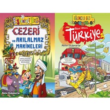 Eğlenceli Bilgi Yayınları Cezeri ve Akılalmaz Makineleri ve Güzel Ülkem Türkiye 3 (Metin Özdamarlar)