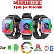 Tekvora 4g Lte Pg Sim Kartlı Akıllı Saat | 16GB Hafıza, Çift Kamera, Gps, Wifi, Görüntülü Arama, Android