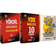 Pegem Akademi Yayıncılık 2026 Yökdil Fen Bilimleri Çıkmış SORULAR(2020-2026)-2026 Yds Ingilizce 10 Deneme