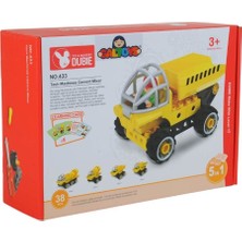 Wange Oyuncak Dubie İnşaat Araçları 5in1 (+5 Kart) 38 Parça Lego GAL-433