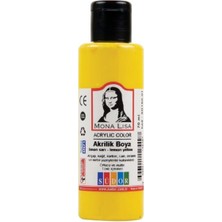  südor monalisa akrilik boya 125 ml limon sarı 267 (6 lı paket)