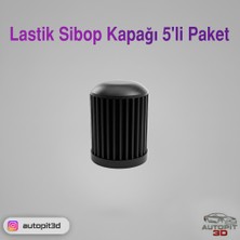 AutoPit 3D Lastik Subap Kapağı (5’li Paket)
