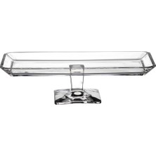 Paşabahçe Ayaklı Servis Tabağı Tekli 30X15 cm