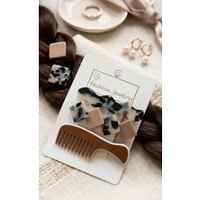 Lotus Luxury 3'lü Klips Set Toka
