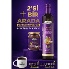 Çemen Kahvesi 75GR + Çemen Kahveli Sirke 500ML Ikisi Bir Arada Set