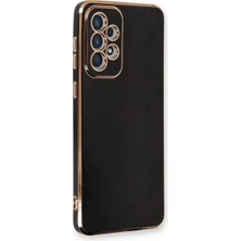 Derin Stok Galaxy A53 5g Kılıf Volet Silikon - Siyah