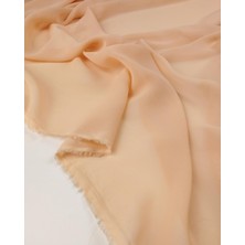 Kumaş Parça Somon Renkte Şifon Kumaş 140X270CM
