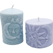 Anima Glow Lunasol Özel Tasarım Soya Mum - Vanilya Kokulu Dekoratif Mum