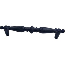 Derin Stok Antika Tarz Dekoratif Pirinç Yeni Sütun Mobilya Kulbu - 192MM, Oksit
