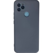 Derin Stok General Mobile Gm 21 Kılıf Nano Içi Kadife Silikon - Gri