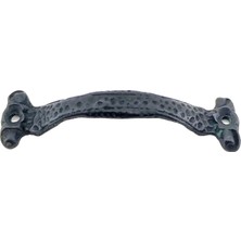 Derin Stok Antika Tarz Dekoratif Pirinç Anıt Mobilya, Çekmece Kulbu - 28X100 Mm, Oksit