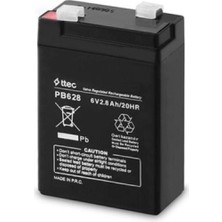 Çerçici Ttec 6V 2.8 Ah Kuru Bakımsız Akü