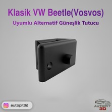 AutoPit 3D Volkswagen Beetle (Klasik / Vosvos) Uyumlu Alternatif Güneşlik Tutucu
