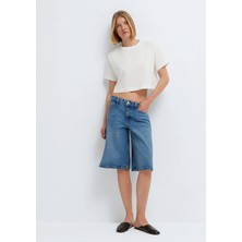 Mavi Real Blue Vintage Indigo Mavisi Jean Şort 1411233-87779