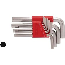 CTR Ticaret Izeltaş 10 Parça Allen Anahtar Takımı - Altı Köşe Sae (Inç Ölçülü) - 5/64" - 7/16" Arası - 4901003110