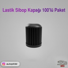 AutoPit 3D Lastik Subap Kapağı (100’LÜ Paket)