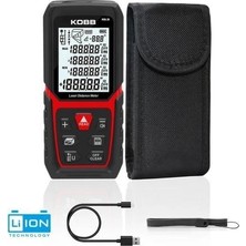 Butik Mey Ithalat® Kobb KBL50 50 Metre Li-Ion Şarjlı Lazer Metre
