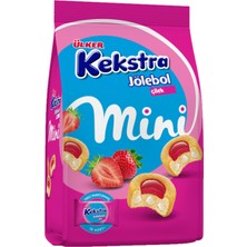 Ülker Kekstra Mini Jölebol Çilekli 150 gr 10 Adet Lezzetli Atıştırmalık