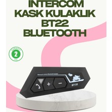 HERŞEYBURDAMODA Bluetooth 5.0 Edr Kask Kulaklık Yüksek Ses Kalitesi Gürültü Önleme