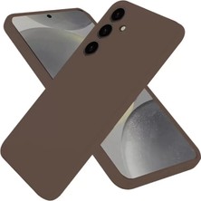 Aylina Mey Ithalat®  Samsung Galaxy A36 Kılıf First Silikon - Kahverengi