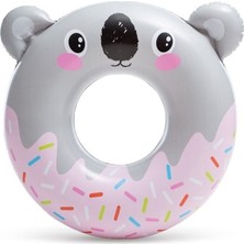 Vardem Oyuncak IS59266 Intex Sevimli Hayvanlar Figürlü Simit 8+ Yaş