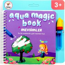 Aylina Mey Ithalat®  Aqua Magic Mevsimler Sihirli Boyama Kitabı
