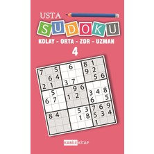 Kabile Kitap Usta Sudoku 4