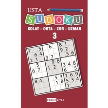 Kabile Kitap Usta Sudoku 3