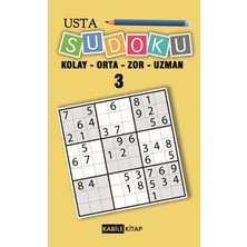 Kabile Kitap Usta Sudoku 3