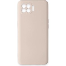 Sb Shopping Reno 4 Lite Kılıf Nano Içi Kadife - Pudra