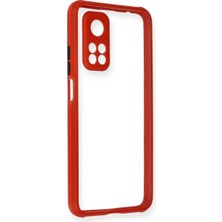 Sb Shopping Mi 10T Kılıf Miami Şeffaf - Kırmızı