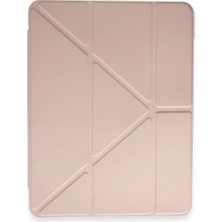 Colezium Pad 6 Kılıf Kalemlikli Mars Tablet Kılıfı - Rose Gold