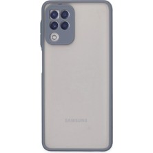 Sb Shopping Galaxy A22 Kılıf Montreal Kapak - Gri