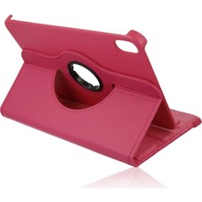 Colezium Ipad Mini 6 Kılıf 360 Tablet Deri Kılıf - Pembe